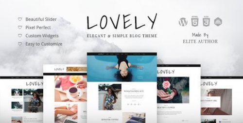 Lovely Elegant Simple Blog Theme 1.0.8