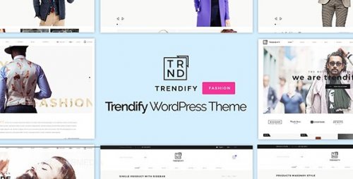 Trendify Fashion eCommerce WordPress Theme