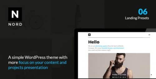 NORD WordPress Theme with Focus on Content