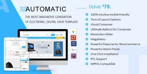 Automatic WooCommerce Theme for Electronic 3.1