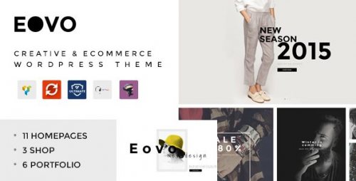 EOVO Creative eCommerce WordPress Theme 1.7