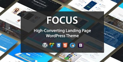 Focus High Converting Landing Page WordPress Theme 1.0.1