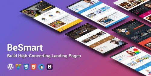 BeSmart High Converting Landing Page WordPress Theme 1.8