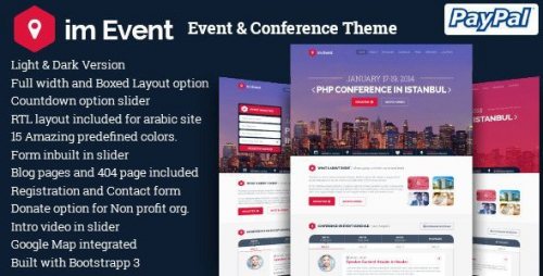 im Event – Event And Conference WordPress Theme 3.2.1