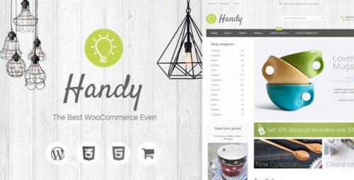Handy – Handmade Shop WordPress WooCommerce Theme 5.1.0