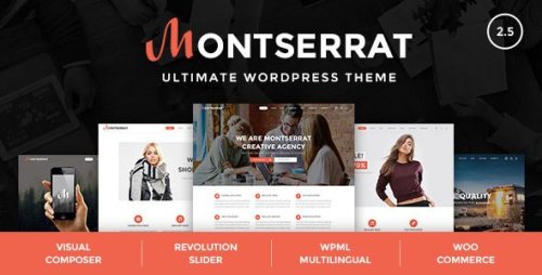 Montserrat Multipurpose Modern WordPress Theme 2.5