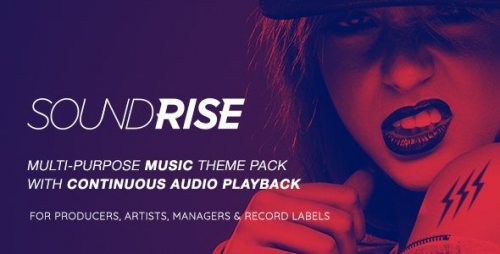 SoundRise – Music and Artist WordPress Theme 1.4.9