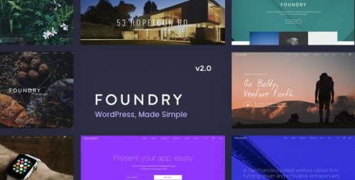 Foundry – Multipurpose, Multi-Concept WP Theme 2.1.9
