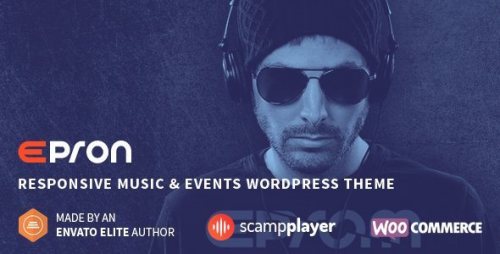 Epron – Responsive Music & Events WordPress Theme 2.0.1