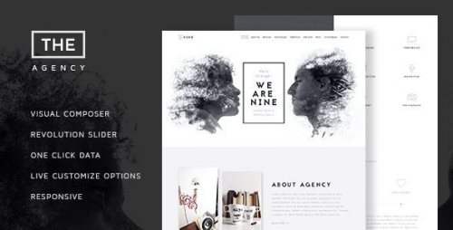 The Agency Creative One Page Agency WP Theme 1.5 test_sonveer