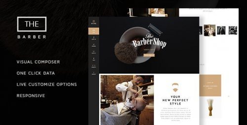 The Barber Shop – One Page Theme For Hair Salon 1.9