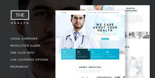 The Hospital – One and Multi Page Health Theme 1.8.3