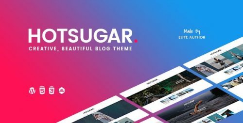 HotSugar | Responsive WordPress Blog Theme 1.0.5