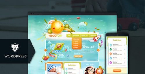 KiddoTurf – Kids WordPress Theme 0.4