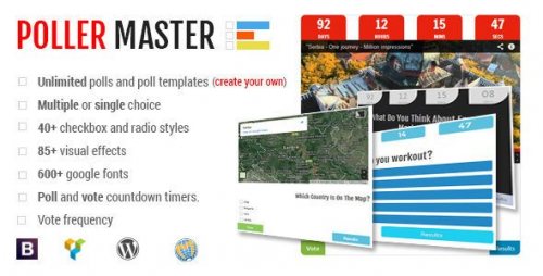 Poller Master | Ultimate WP Polling System 1.3