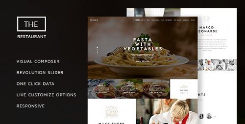 The Restaurant Restauranteur and Catering WP Theme 4.1