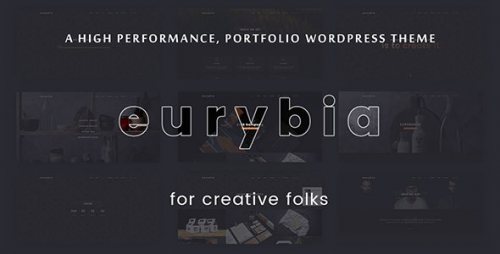 Eurybia Creative WordPress Portfolio Theme