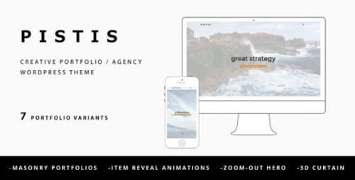 Pistis – Portfolio / Agency WP Theme