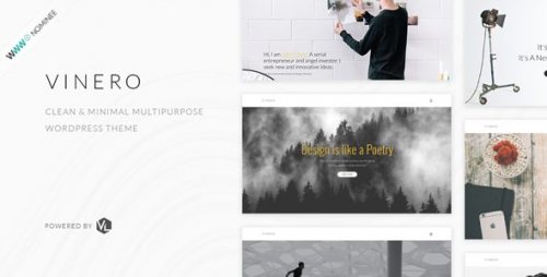 Vinero – Creative MultiPurpose WordPress Theme 2.2