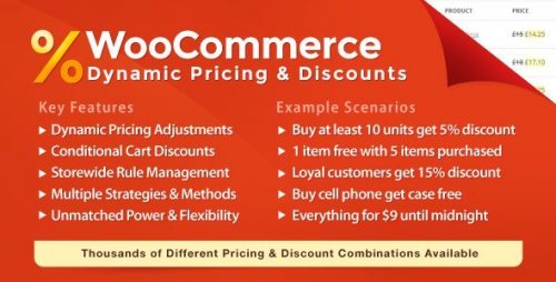 WooCommerce Dynamic Pricing Discounts 2.4.5