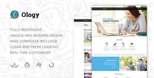 Ology Education and Courses WordPress Theme