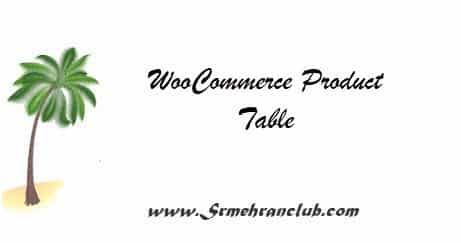WooCommerce Product Table 3.0.1