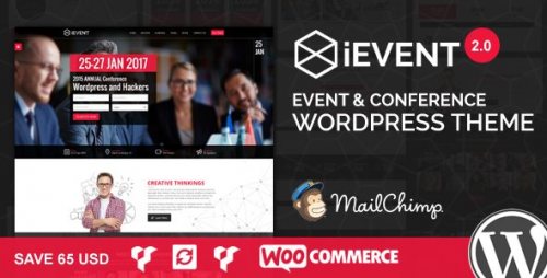iEvent – Event & Conference WordPress Theme 2.0.3