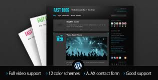 Fast Blog WordPress Theme 1.7.4