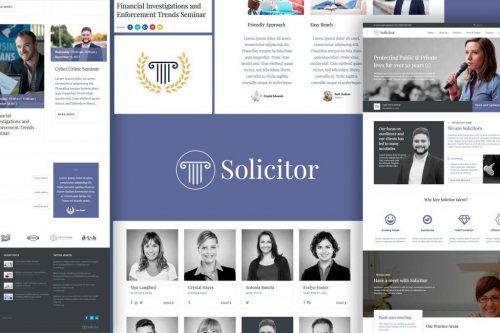 Solicitor Law Business Responsive WordPress Theme 2.3