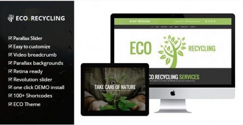 Eco Recycling – Ecology & Nature WordPress Theme 2.0.1