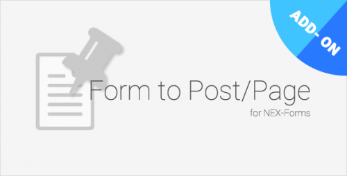 NEX-Forms – Form to Post Page Add-on 8.2