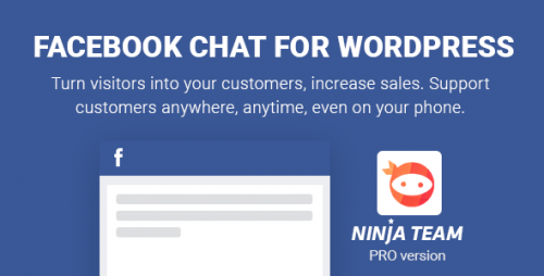 Facebook Live Chat for WordPress 2.7
