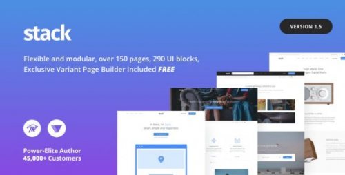Stack – Multi-Purpose WordPress Theme with Variant Page Builder & Visual Composer 1.5.21