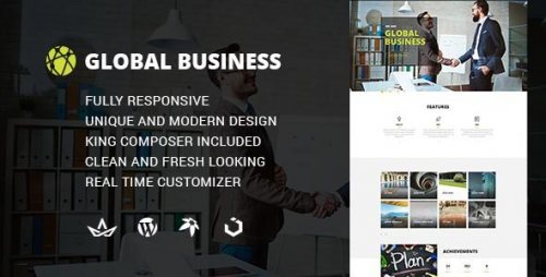 GB Multipurpose Global Business WordPress Theme