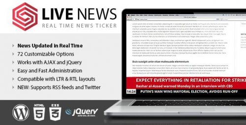 Live News Real Time News Ticker 2.14