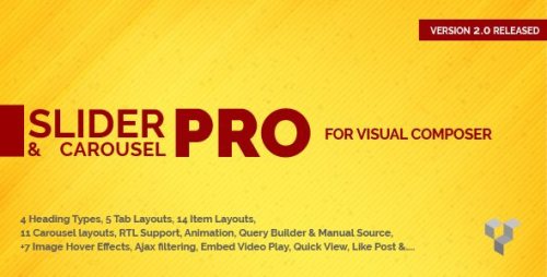 Pro Slider & Carousel Layout for Visual Composer 2.0