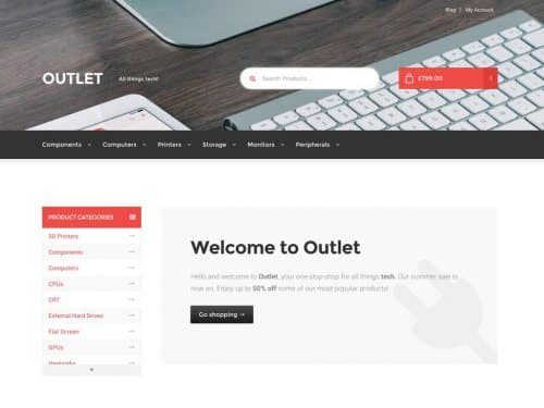 Outlet Storefront Theme for WooCommerce 2.0.16