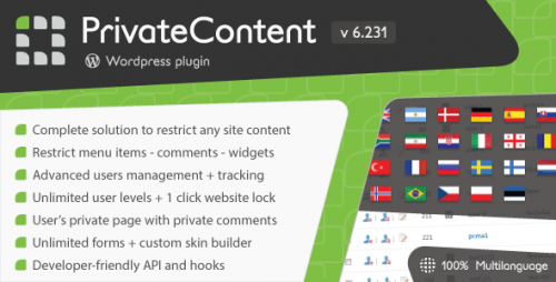 PrivateContent Multilevel Content Plugin 8.3.2