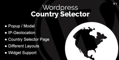 WordPress Country Selector 1.6.3