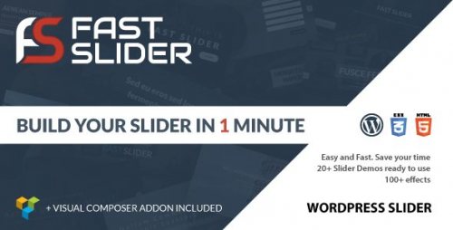 Fast Slider – Easy and Fast – Slider Plugin for WP 1.0