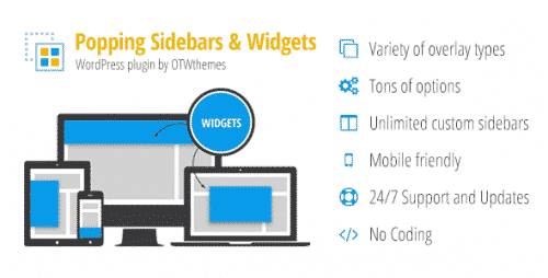 Popping Sidebars and Widgets for WordPress 2.21