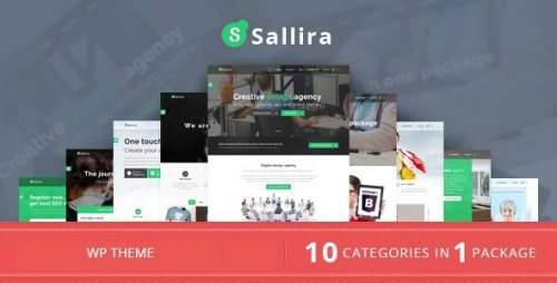 Sallira Multipurpose Startup WordPress Theme