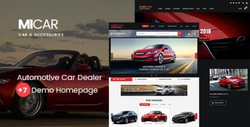 Micar Auto Dealer RTL WooCommerce WordPress Theme