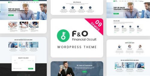F&O Consultant Finance WordPress Theme 1.2.3