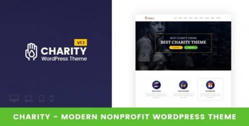 Charity – Nonprofit WordPress Theme