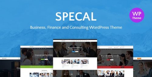 Specal – Financial, Consulting WordPress Theme 1.6