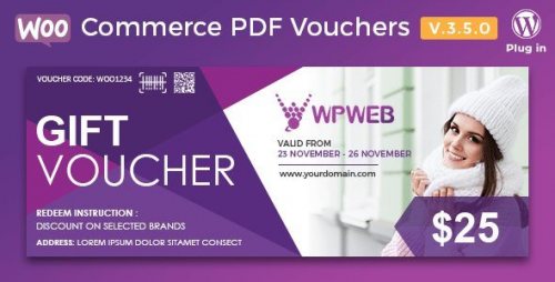 WooCommerce PDF Vouchers – WordPress Plugin 4.3.10