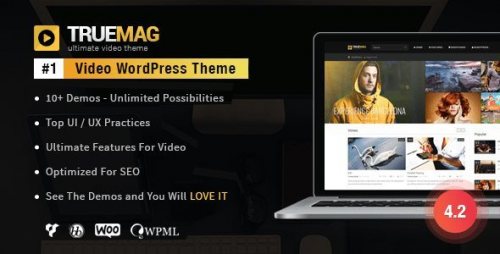 True Mag – WordPress Theme for Video and Magazine 4.3.8