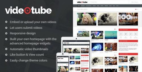 VideoTube A Responsive Video WordPress Theme 5.2
