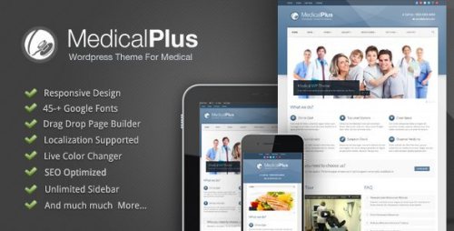 Medical Plus – Responsive Medical and Health Theme 1.08